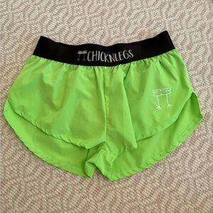 Chicken Legs Women's Green Shorts